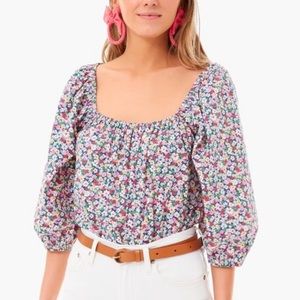 Tuckernuck Pomander Place Floral Top - size S